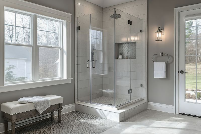 Sleek Walk-In Shower Design